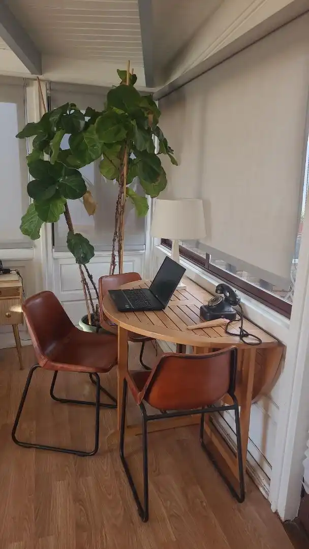 Flat for rent in Avenida de la Rosaleda, 3, La Goleta - San Felipe Neri Dining room of Flat for rent in Málaga Capital with Air Conditioner and Terrace