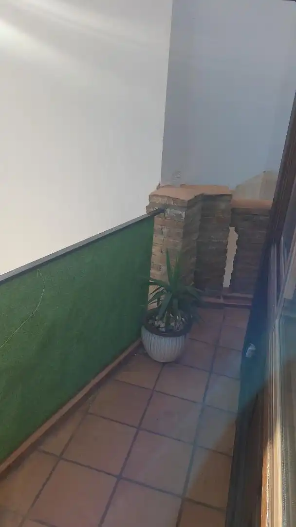 Flat for rent in Avenida de la Rosaleda, 3, La Goleta - San Felipe Neri Balcony of Flat for rent in Málaga Capital with Air Conditioner and Terrace