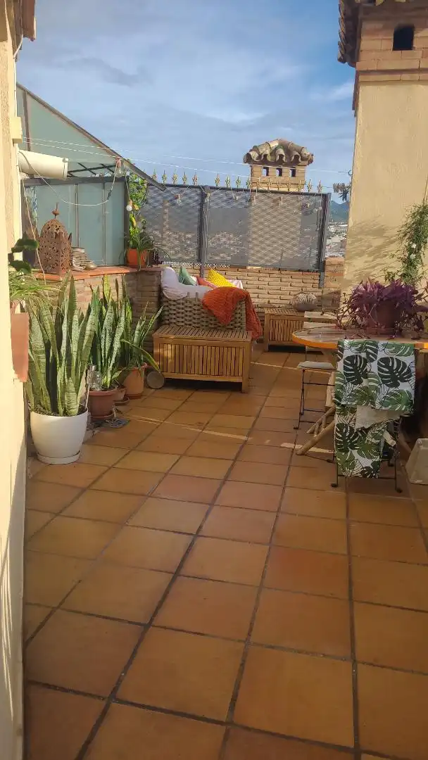 Flat for rent in Avenida de la Rosaleda, 3, La Goleta - San Felipe Neri Terrace of Flat for rent in Málaga Capital with Air Conditioner and Terrace