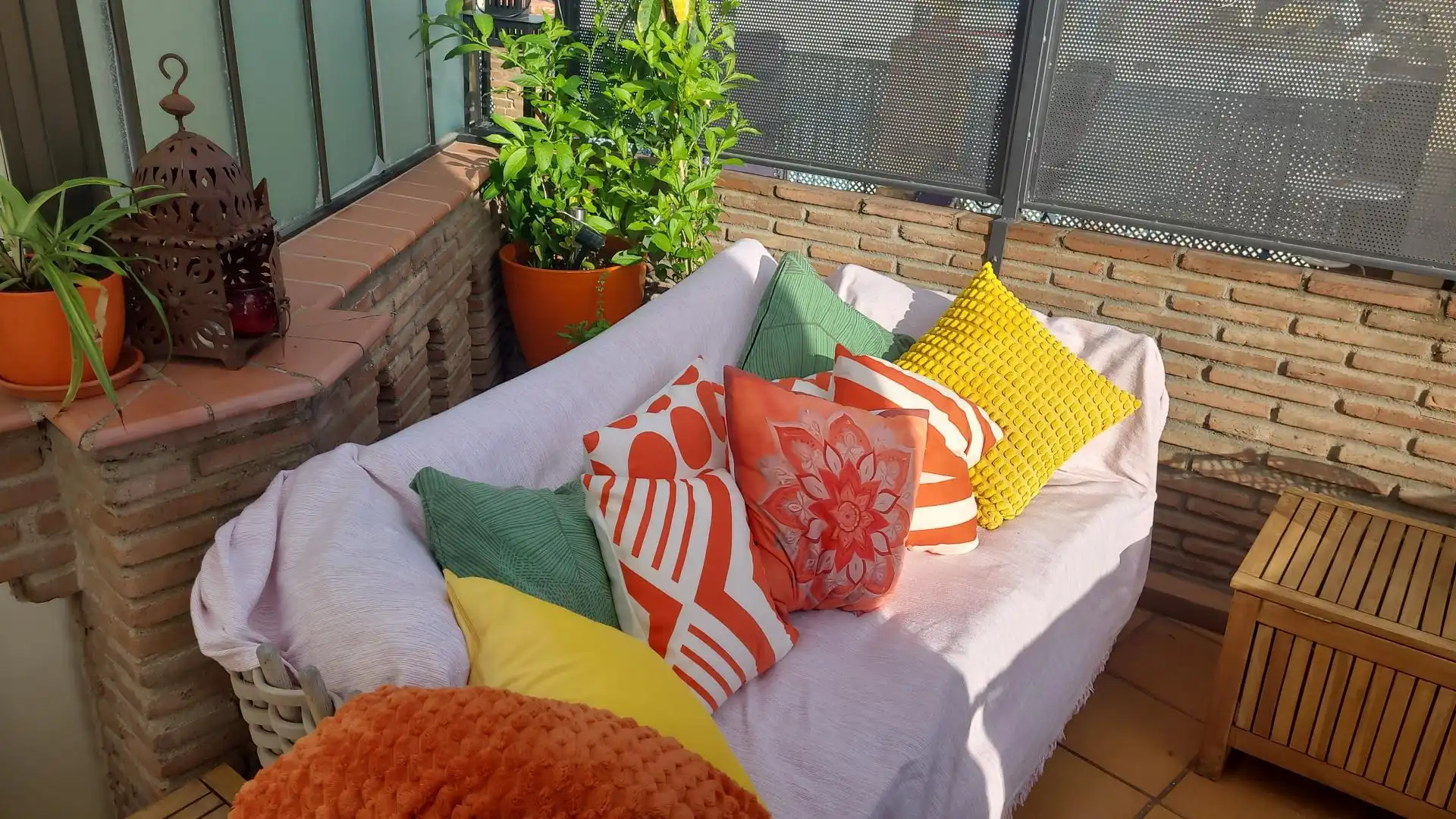 Flat for rent in Avenida de la Rosaleda, 3, La Goleta - San Felipe Neri Balcony of Flat for rent in Málaga Capital with Air Conditioner and Terrace