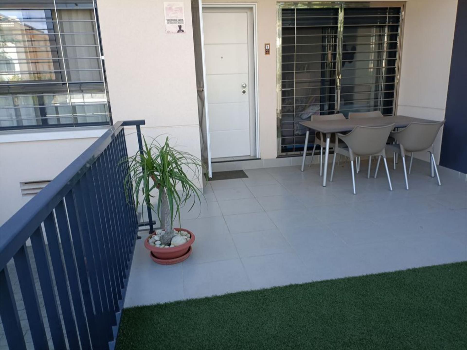 Terrace of Flat for sale in Pilar de la Horadada  with Air Conditioner and Swimming Pool