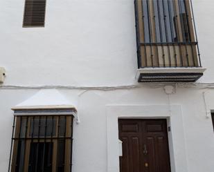 Exterior view of Single-family semi-detached for sale in Fuentes de Andalucía  with Terrace
