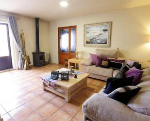Sala d'estar de Finca rústica en venda en Algaida amb Aire condicionat, Terrassa i Piscina
