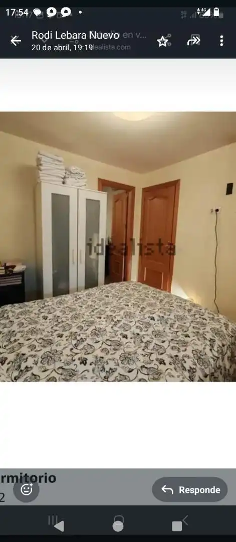 Pis en venda a Calle de la Perdiz, 2, Tielmes Dormitori de Pis en venda en Tielmes amb Calefacció, Traster i Moblat