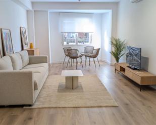Sala d'estar de Pis de lloguer en  Madrid Capital amb Aire condicionat, Calefacció i Terrassa