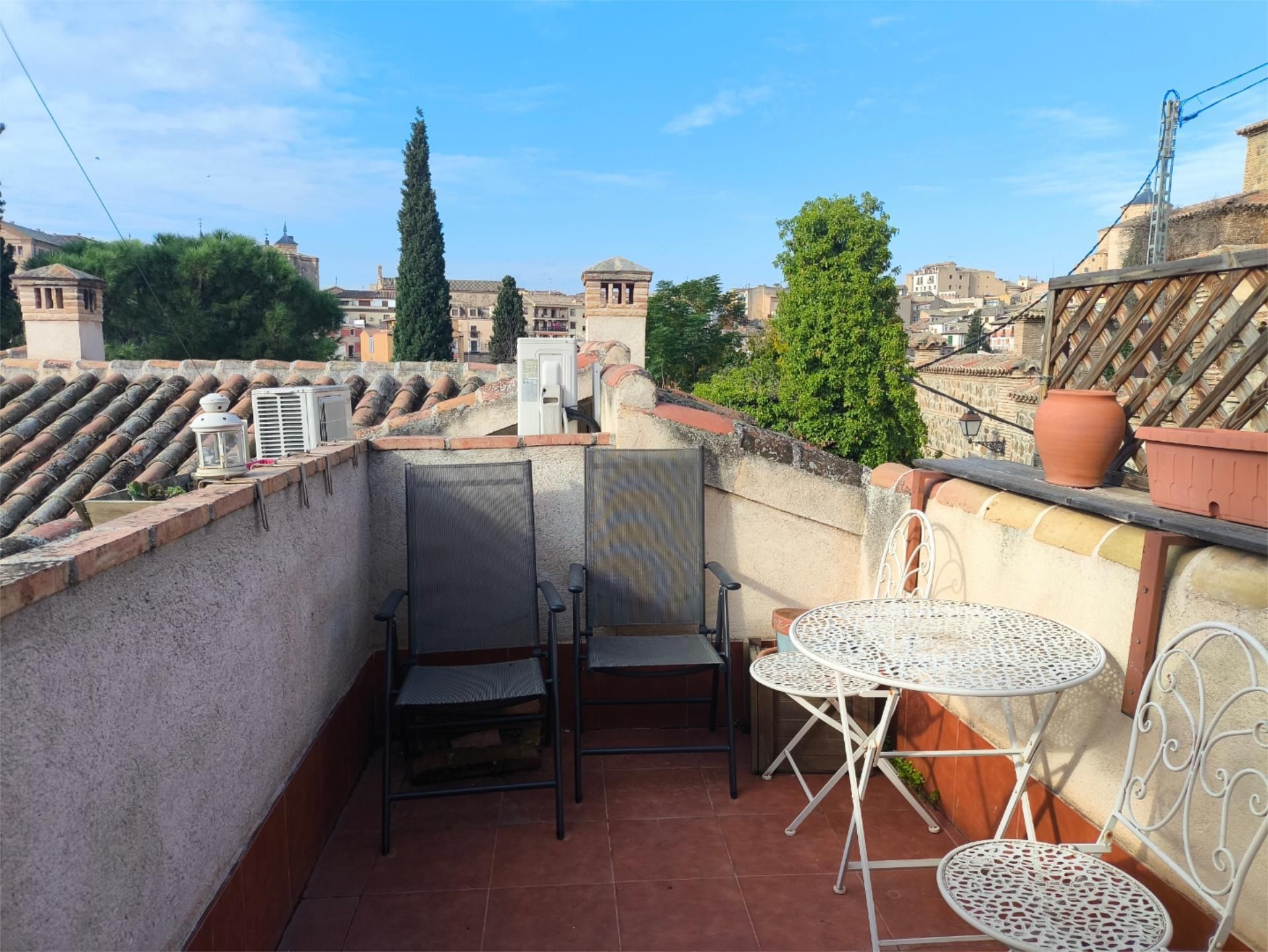 Terrace of Flat to rent in  Toledo Capital  with Air Conditioner, Heating and Terrace