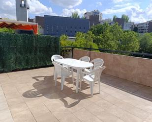 Terrassa de Apartament de lloguer en  Madrid Capital amb Aire condicionat i Terrassa