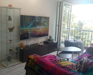 Living room of Flat to share in  Madrid Capital  with Heating, Parquet flooring and Terrace