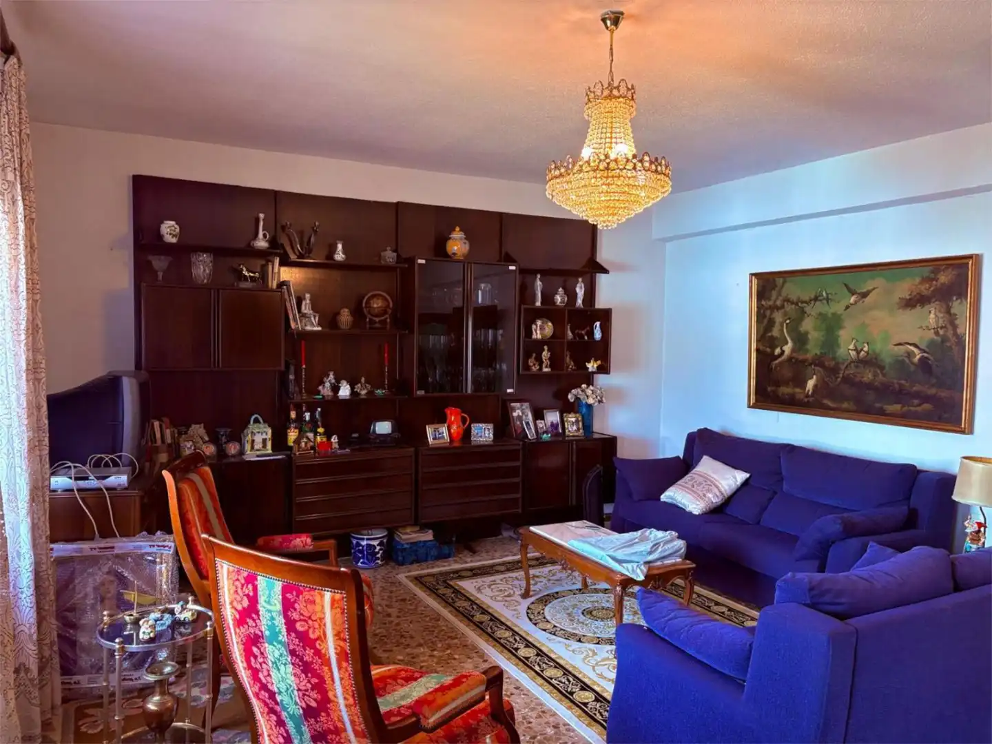Casa o chalet en venta en Calle Júpiter, 1, El Carpio de Tajo Sala de estar de Casa o chalet en venta en El Carpio de Tajo con Aire acondicionado, Calefacción y Jardín privado
