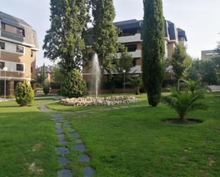 Garden of Flat to rent in Majadahonda  with Air Conditioner, Heating and Private garden