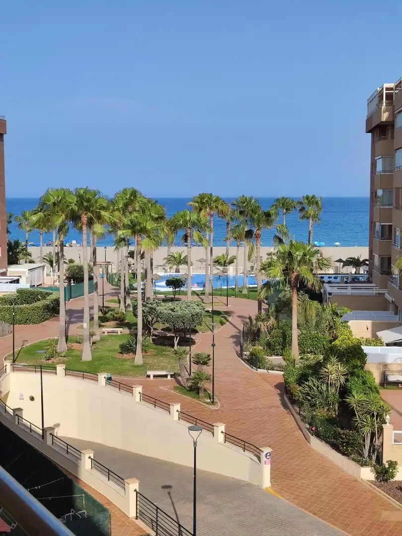 Flat for sale in Calle Olimpiadas, 12, El Puerto - Romanilla Exterior view of Flat for sale in Roquetas de Mar with Heating, Parquet flooring and Terrace