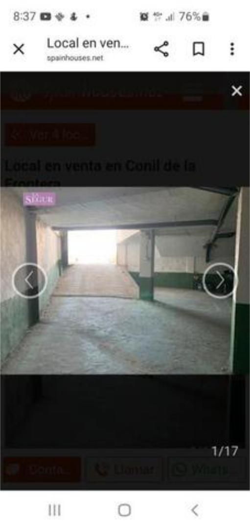 Aparcament de Traster de lloguer en Conil de la Frontera