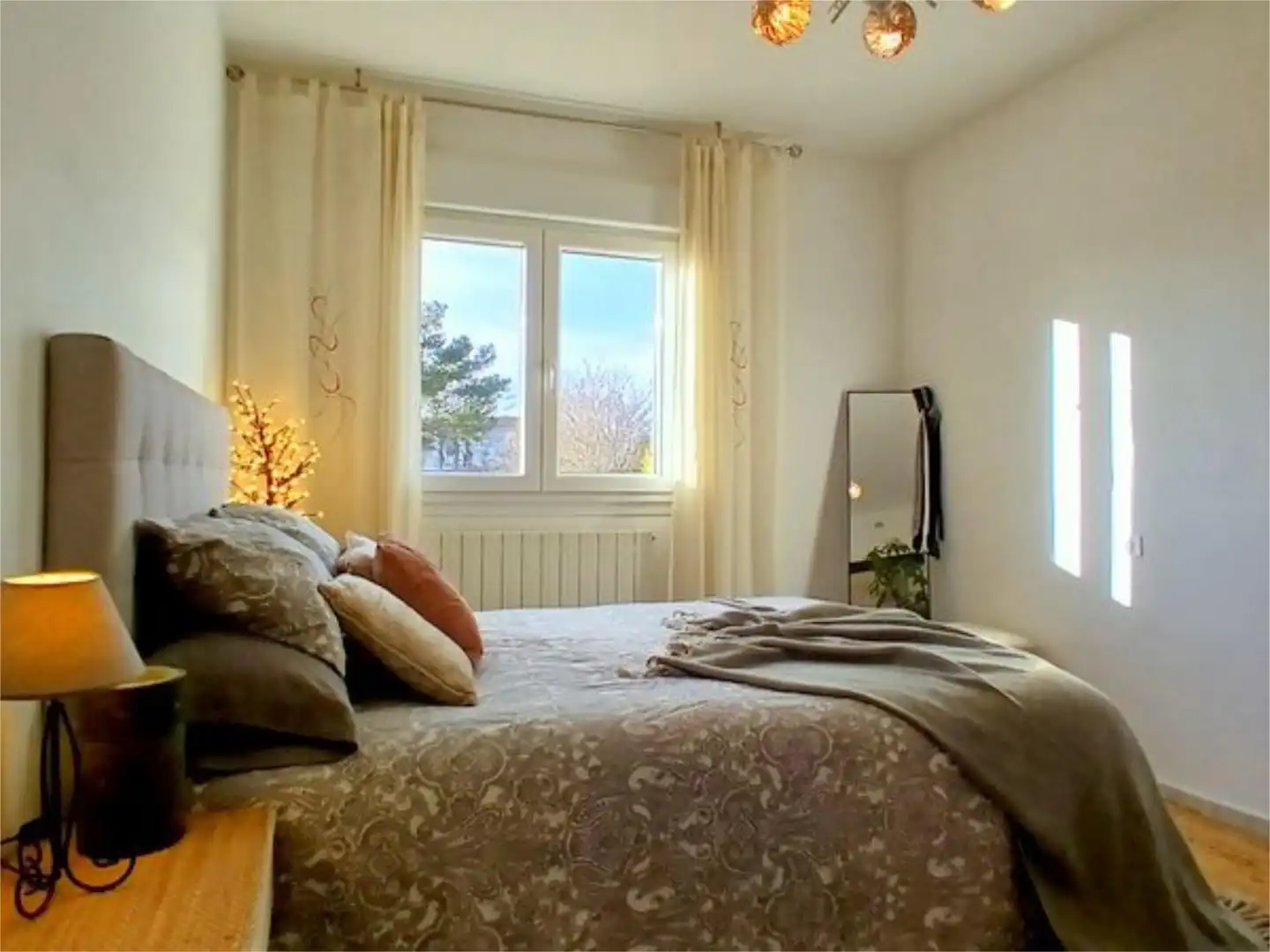 Wohnung zum Verkauf in Barrio la Aguilalera, 10, Las Rozas de Valdearroyo Schlafzimmer von Wohnung zum Verkauf in Las Rozas de Valdearroyo mit Heizung, Privatgarten und Terrasse