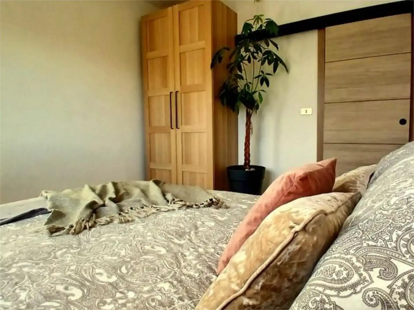 Wohnung zum Verkauf in Barrio la Aguilalera, 10, Las Rozas de Valdearroyo Schlafzimmer von Wohnung zum Verkauf in Las Rozas de Valdearroyo mit Heizung, Privatgarten und Terrasse