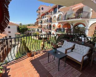 Terrace of Flat to rent in Málaga Capital  with Air Conditioner, Heating and Private garden