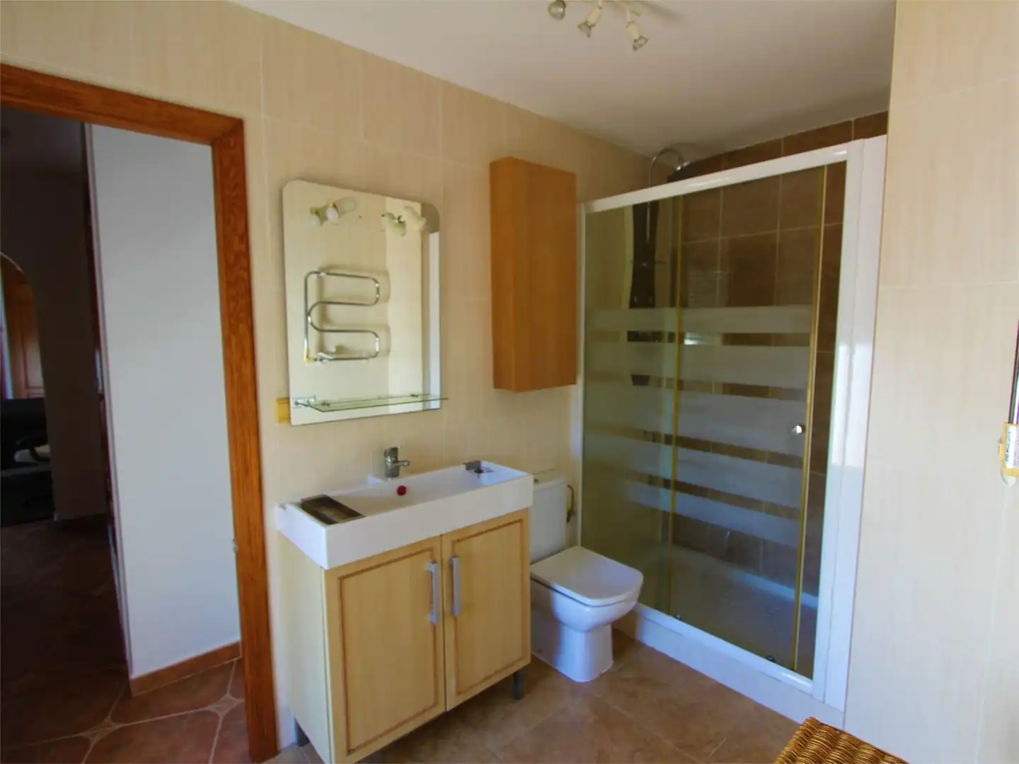 Flat for sale in Paraje la Pilica, 8, Turre Bathroom of Flat for sale in Turre with Air Conditioner, Terrace and Balcony