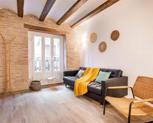 Sala d'estar de Àtic de lloguer en  Palma de Mallorca amb Aire condicionat