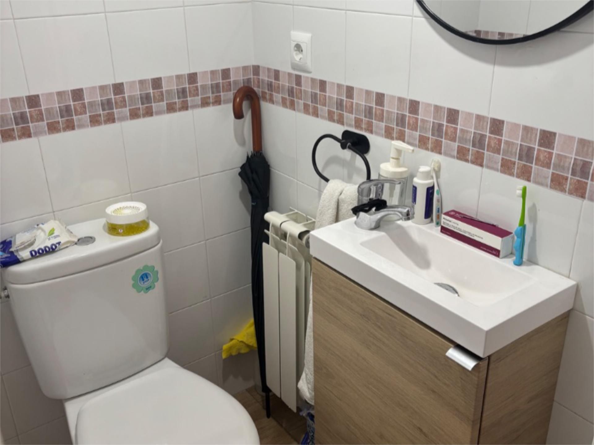 Bathroom of Single-family semi-detached for sale in María de Huerva  with Air Conditioner, Heating and Private garden
