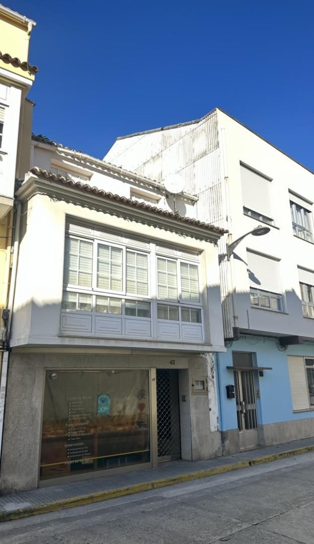 Exterior view of Single-family semi-detached to rent in Ares  with Heating, Parquet flooring and Storage room