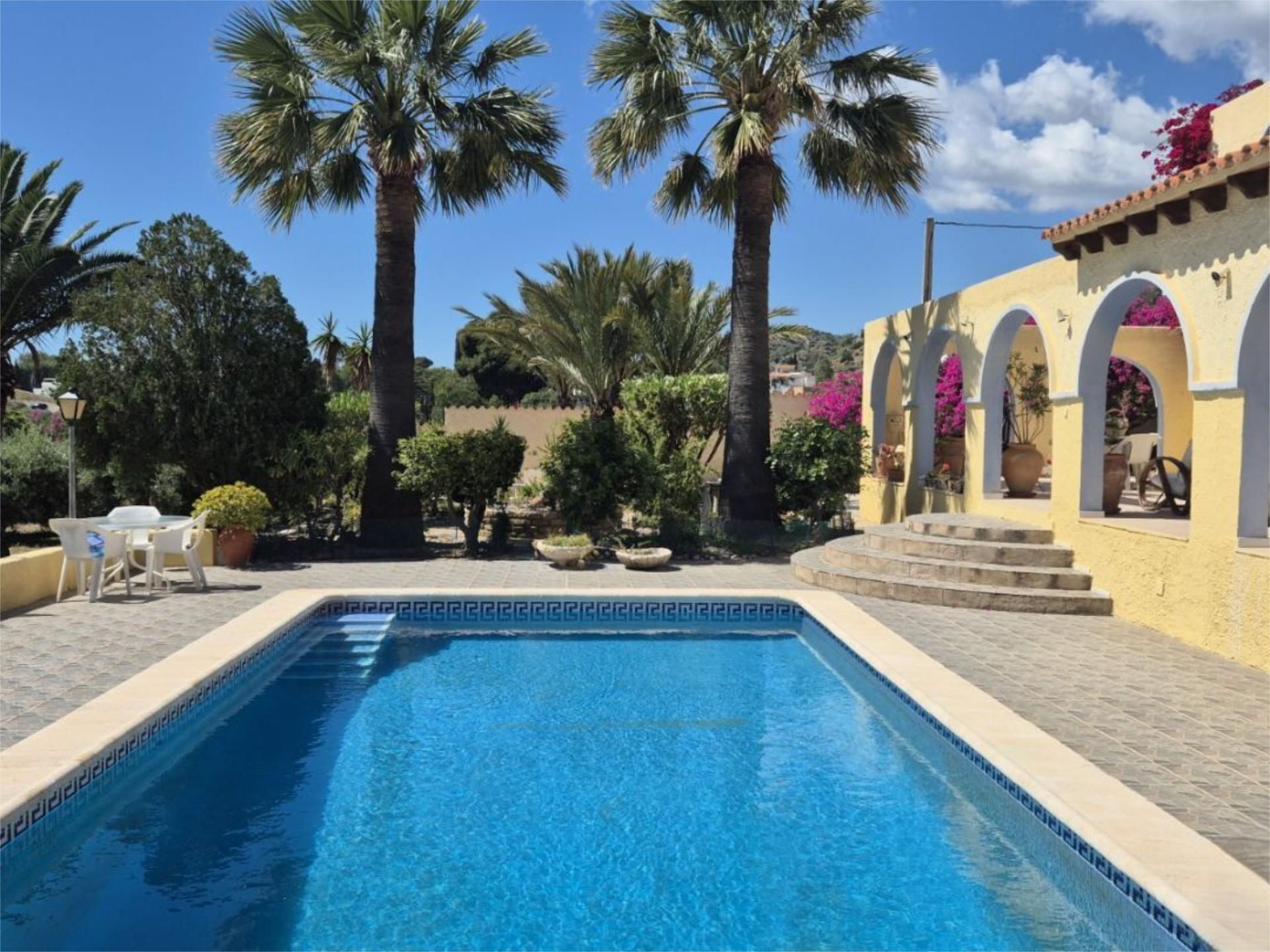 Swimming pool of House or chalet for sale in Mojácar  with Air Conditioner, Terrace and Swimming Pool