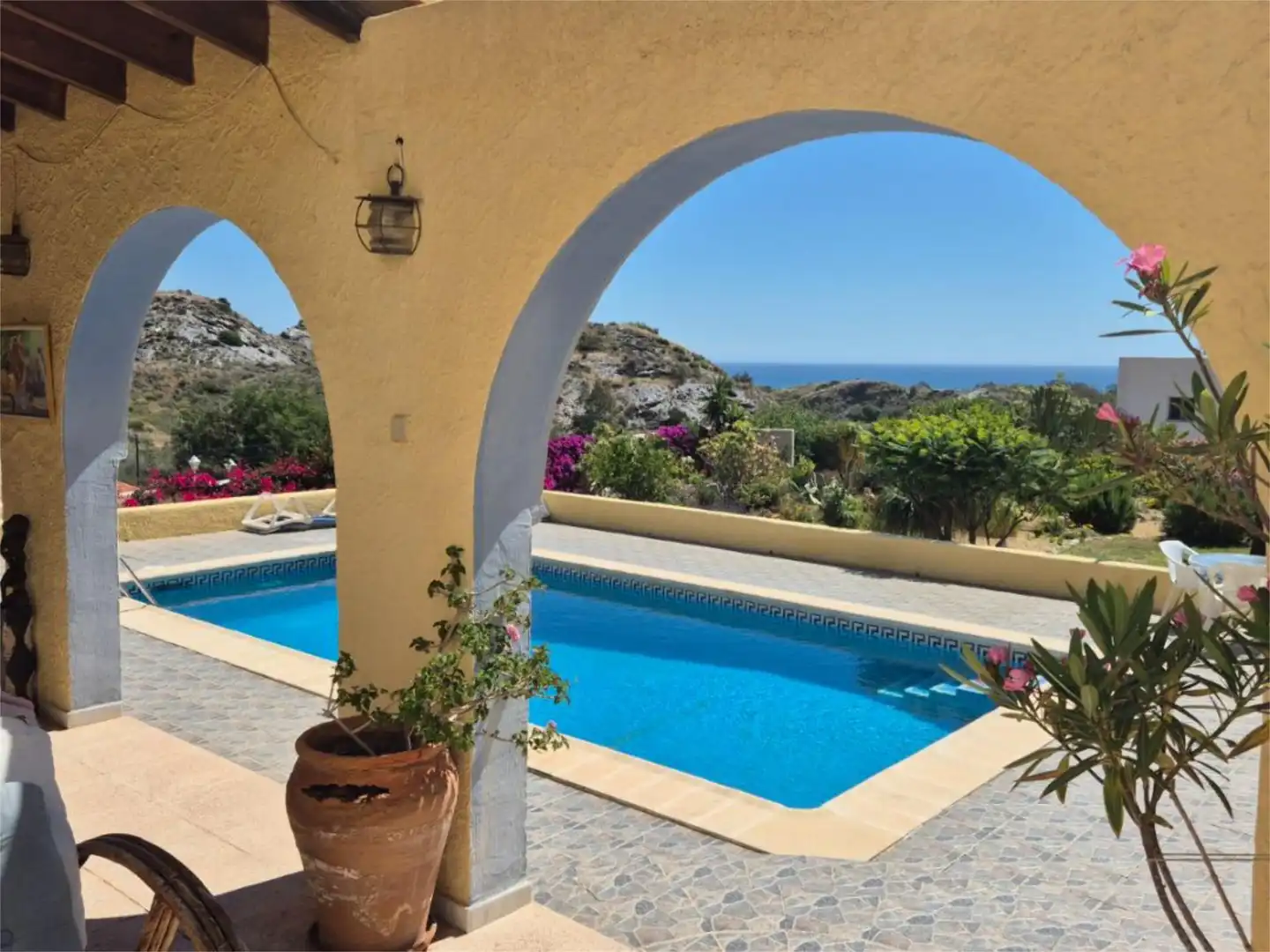 Piscina de Casa o xalet en venda en Mojácar amb Aire condicionat, Terrassa i Piscina