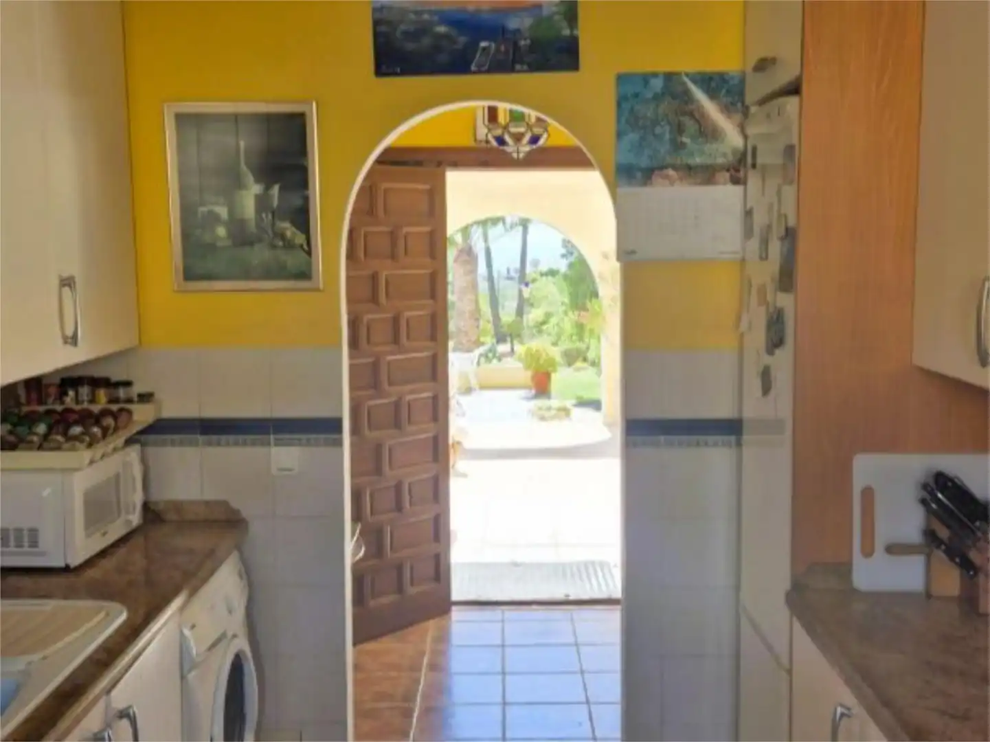 Cuina de Casa o xalet en venda en Mojácar amb Aire condicionat, Terrassa i Piscina