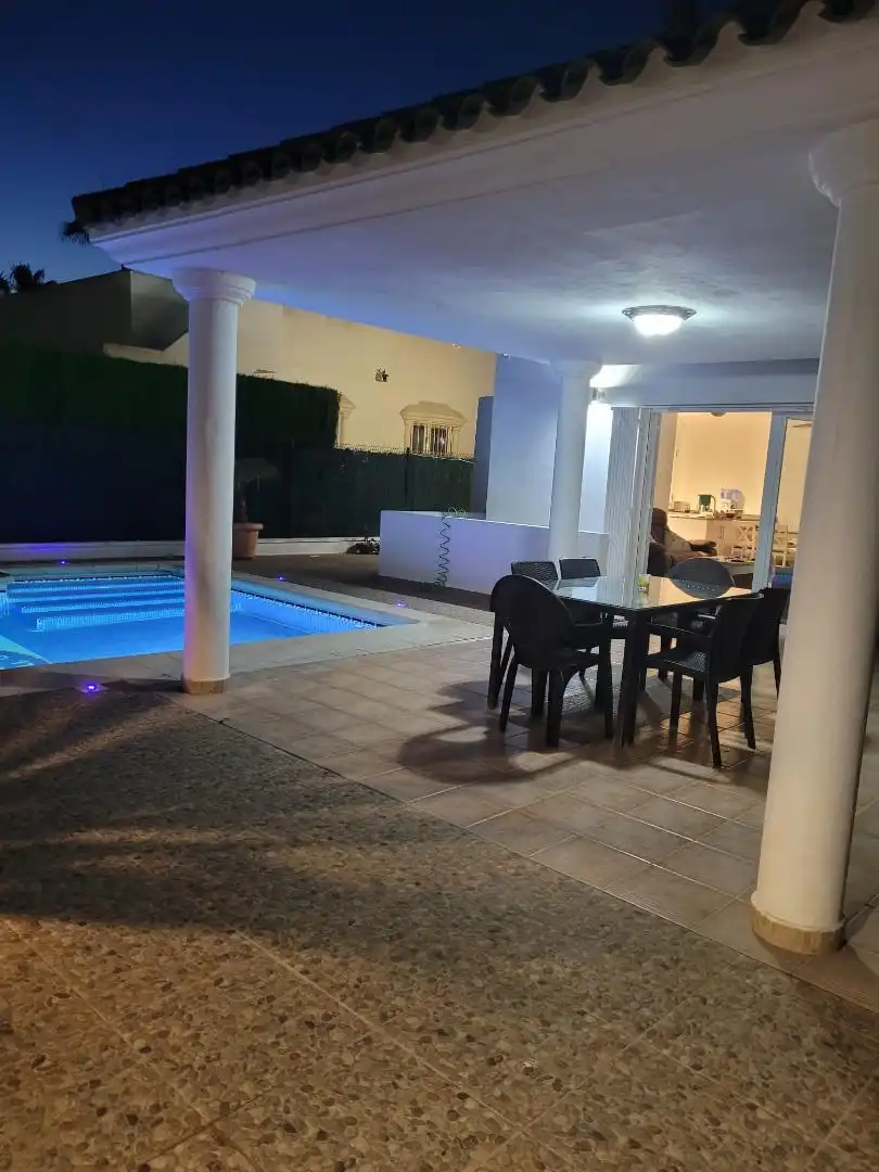 Swimming pool of Houses for rent in Almería  with Air Conditioner, Private garden and Terrace