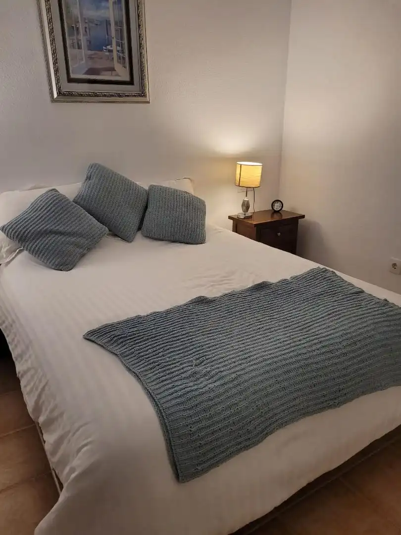 Bedroom of Houses for rent in Almería  with Air Conditioner, Private garden and Terrace