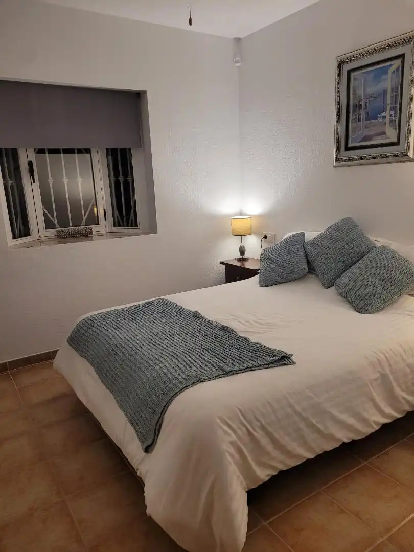 Bedroom of Houses for rent in Almería  with Air Conditioner, Private garden and Terrace