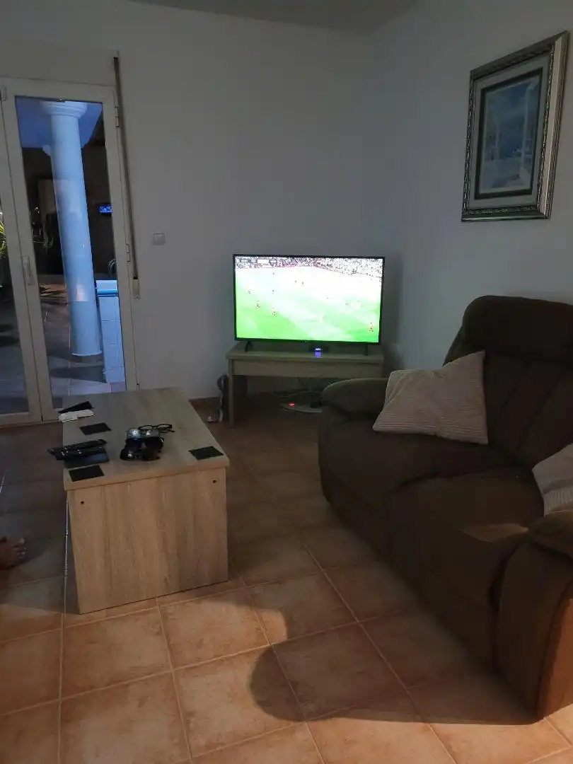 Living room of Houses for rent in Almería  with Air Conditioner, Private garden and Terrace
