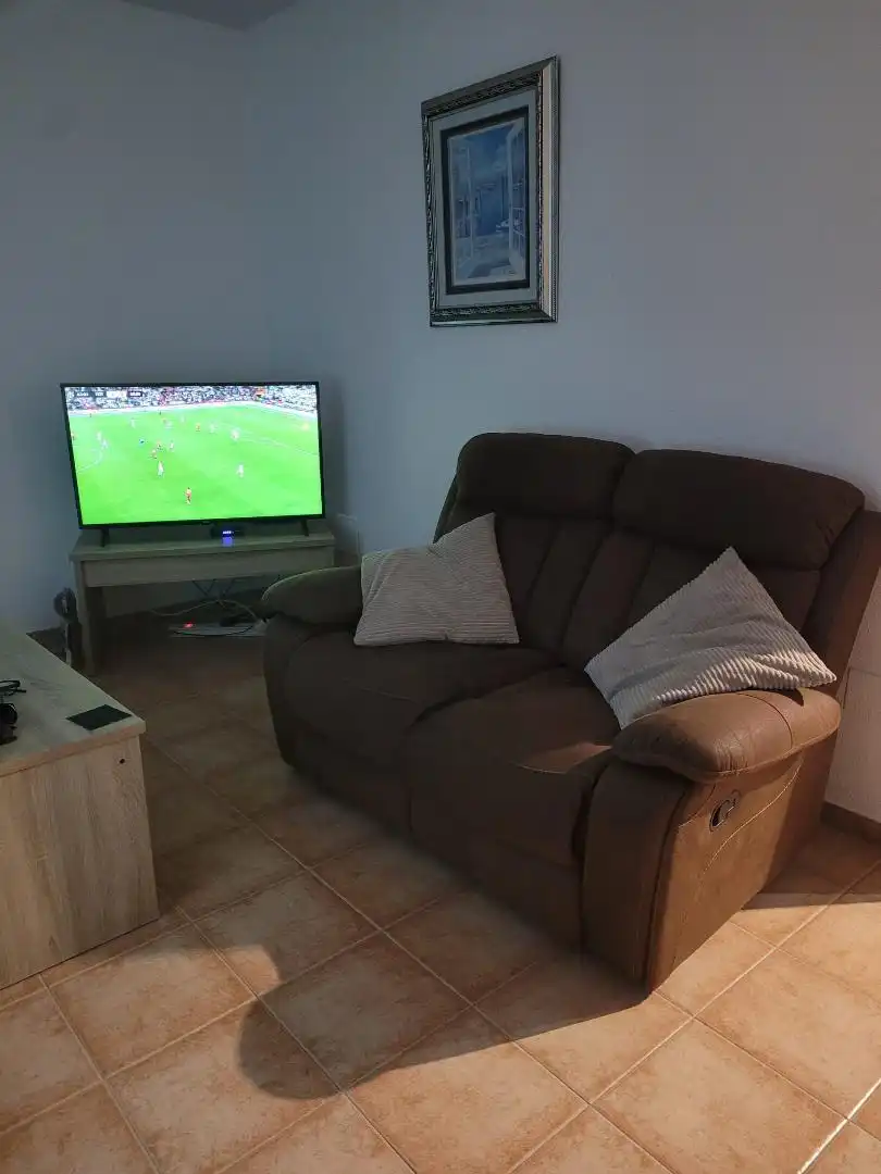 Living room of Houses for rent in Almería  with Air Conditioner, Private garden and Terrace