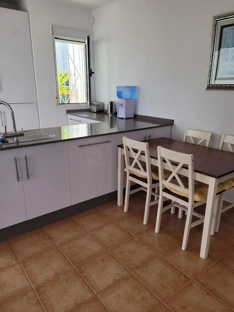 Kitchen of Houses for rent in Almería  with Air Conditioner, Private garden and Terrace