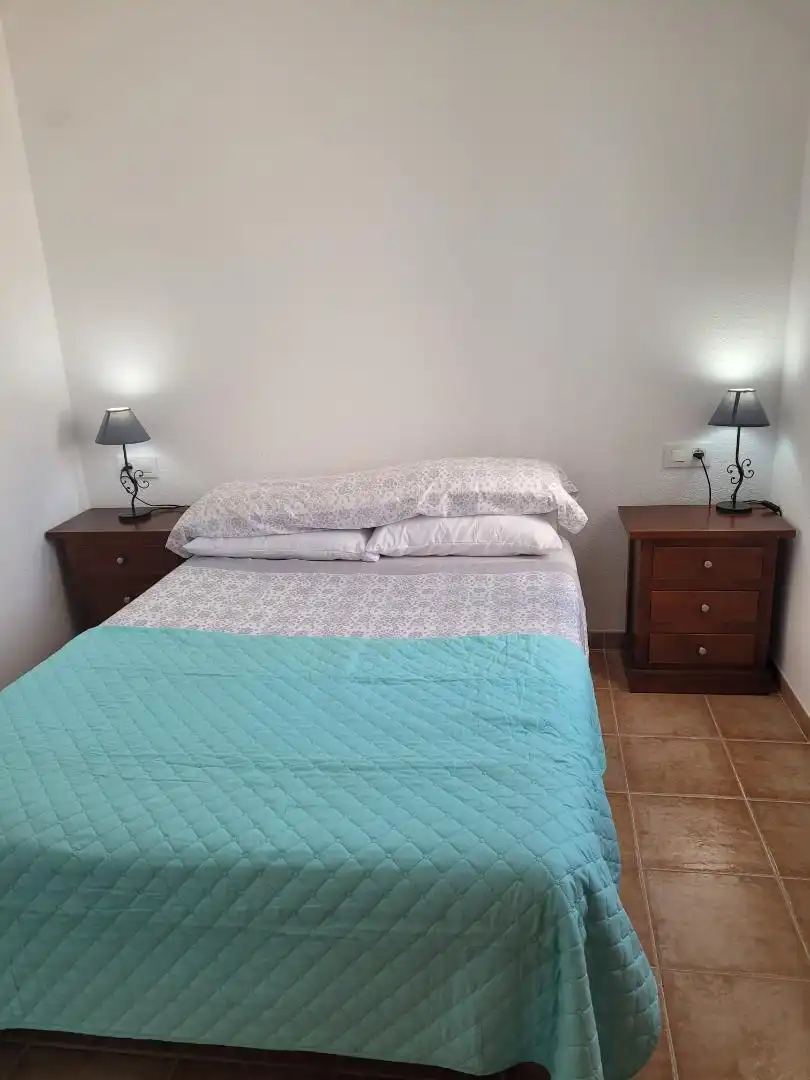 Bedroom of Houses for rent in Almería  with Air Conditioner, Private garden and Terrace