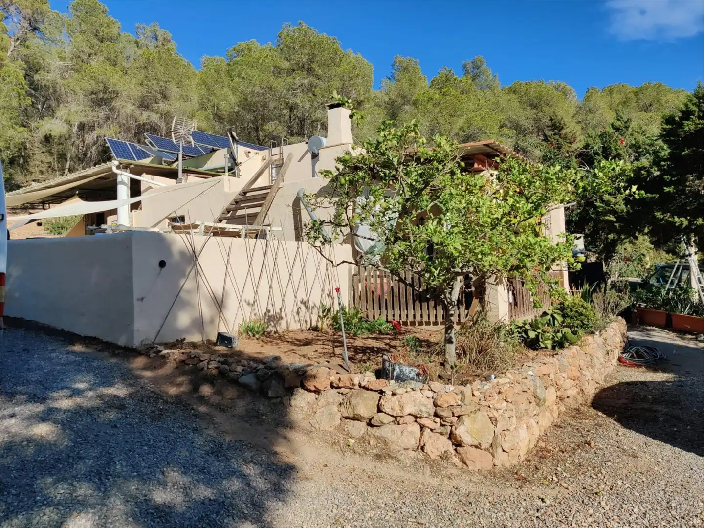 Jardí de Finca rústica en venda en Sant Antoni de Portmany amb Aire condicionat, Calefacció i Jardí privat