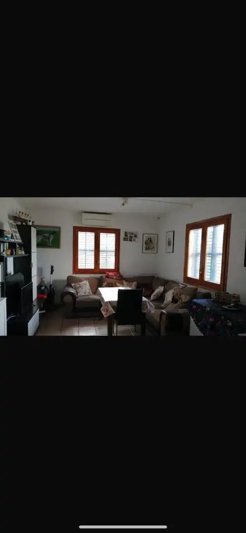 Sala d'estar de Finca rústica en venda en Sant Antoni de Portmany amb Aire condicionat, Calefacció i Jardí privat