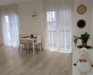 Dining room of Flat to rent in Palencia Capital  with Heating, Parquet flooring and Furnished