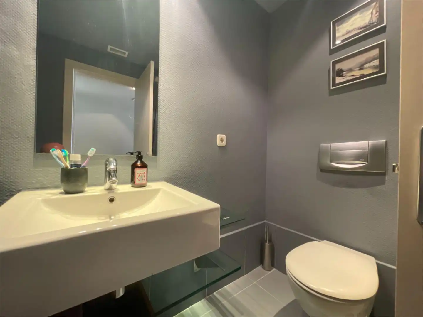 Badezimmer von Wohnungen zur Miete in  Madrid Capital mit Klimaanlage und Balkon