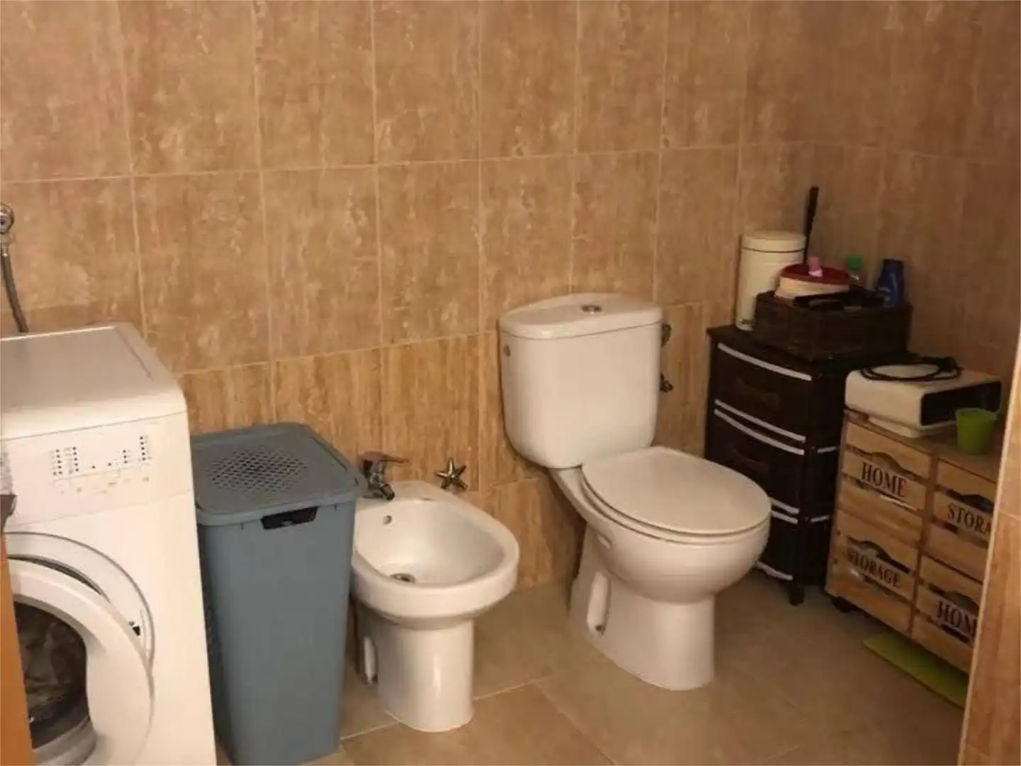 Piso en venta en Avenida Virgen del Rosario, 18, Massamagrell Baño de Piso en venta en Massamagrell con Aire acondicionado, Parquet y Amueblado