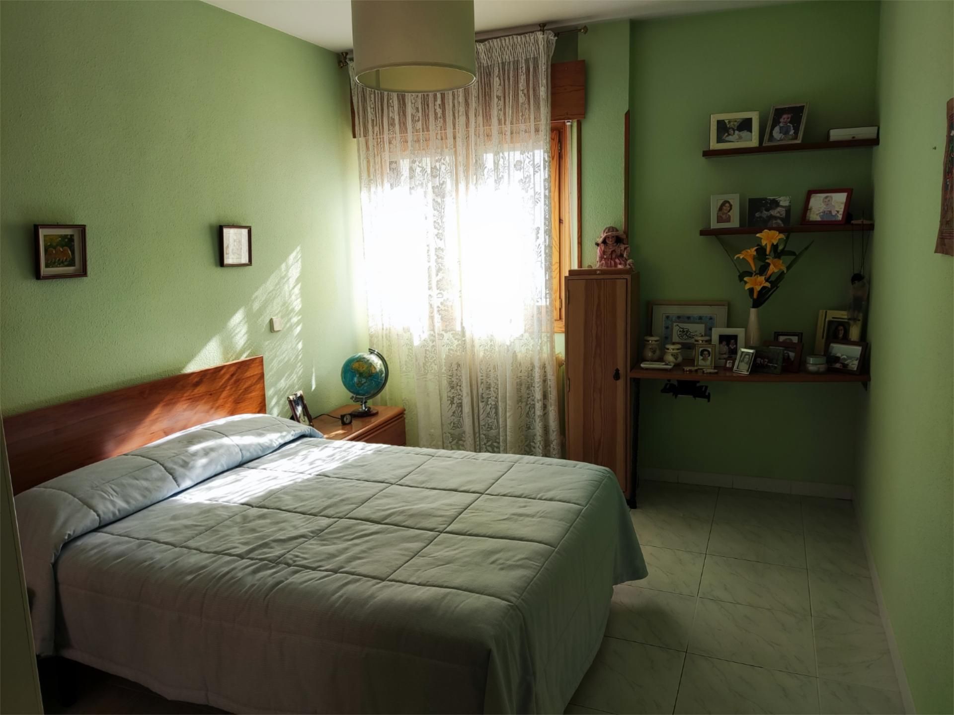 Bedroom of Flat for sale in Cantalejo  with Heating, Terrace and Furnished