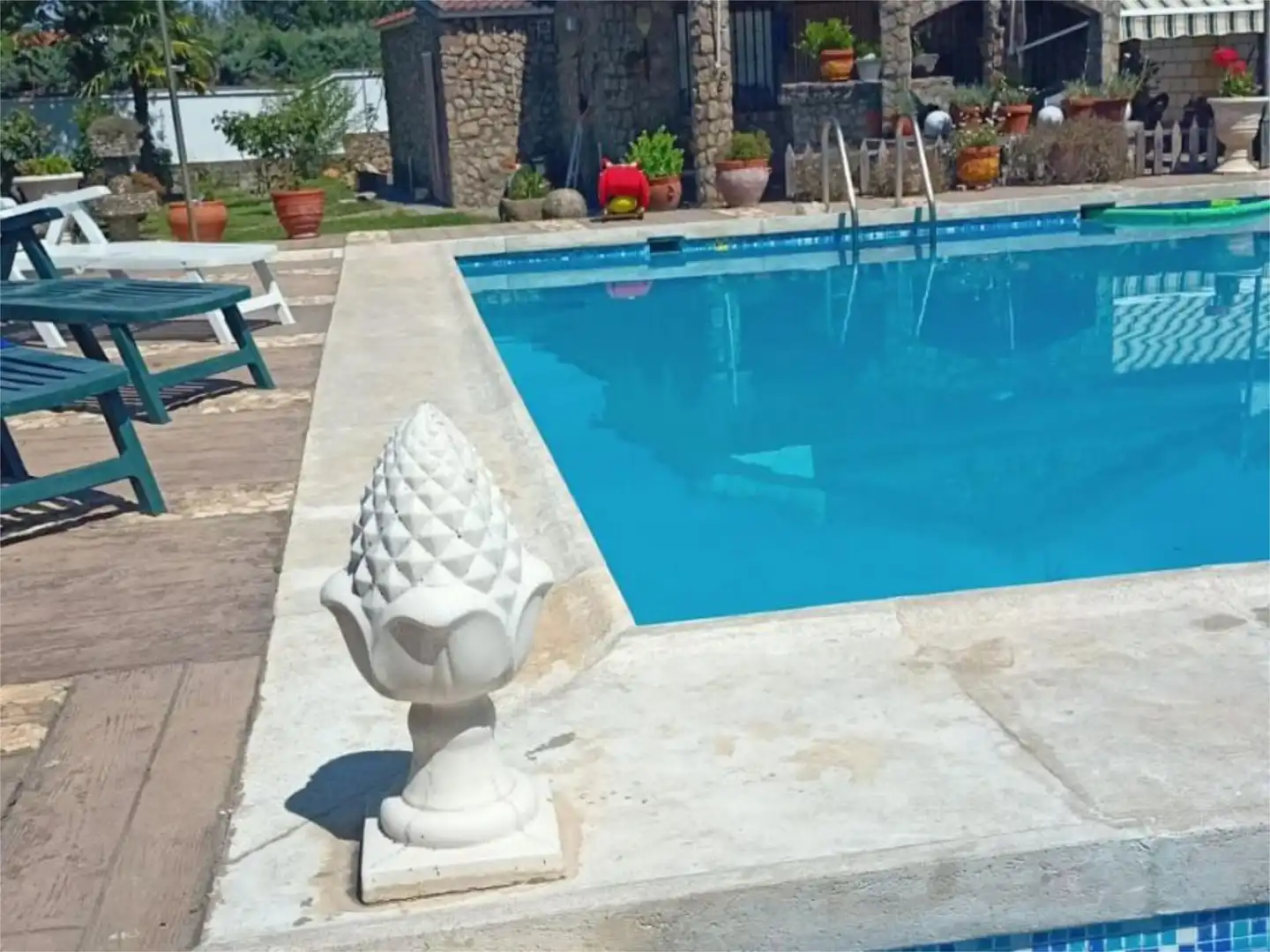 Finca rústica en venda a Coria Piscina de Finca rústica en venda en Coria amb Aire condicionat, Jardí privat i Terrassa
