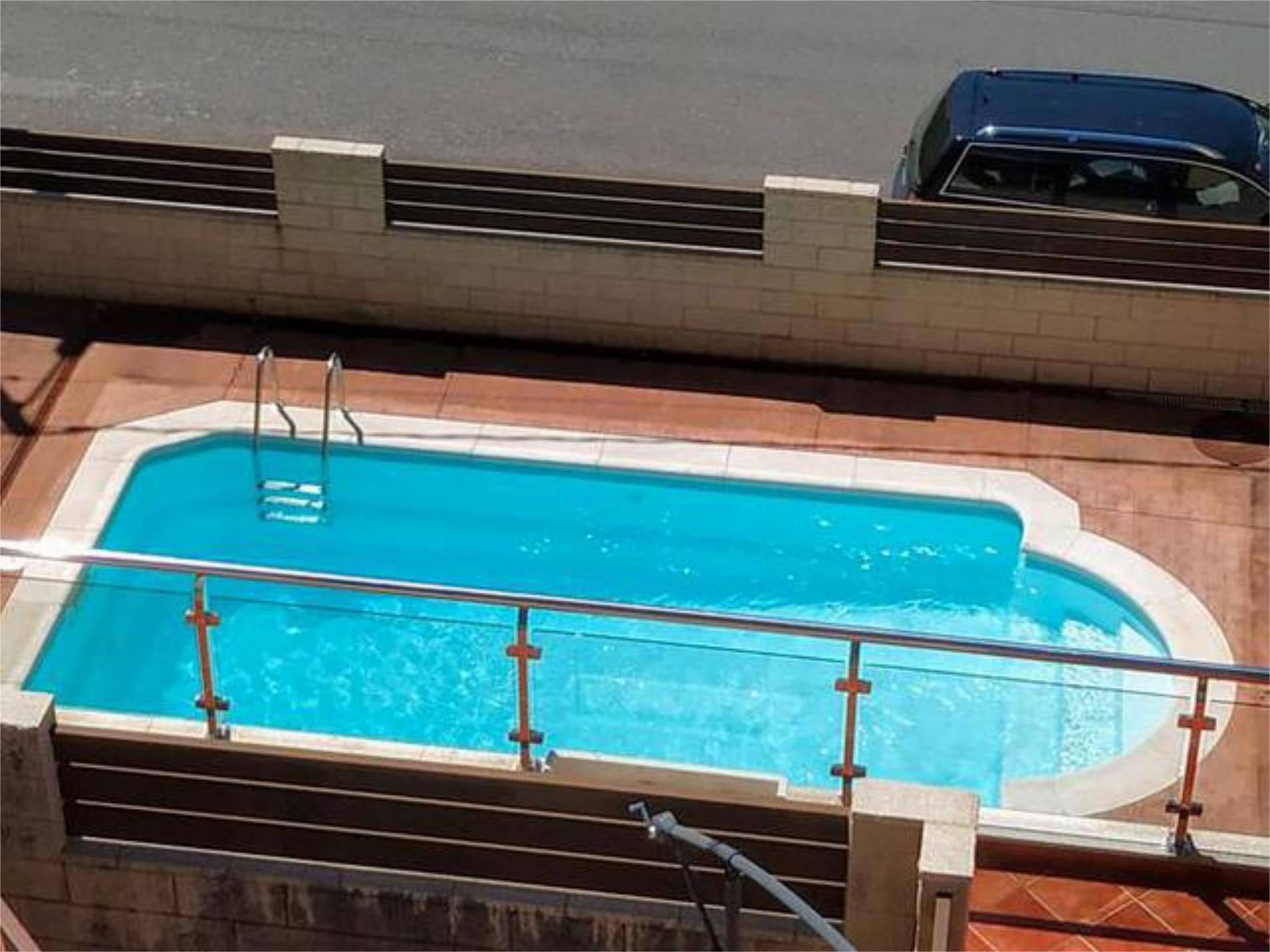 Swimming pool of Attic to rent in Ribeira  with Heating, Terrace and Storage room