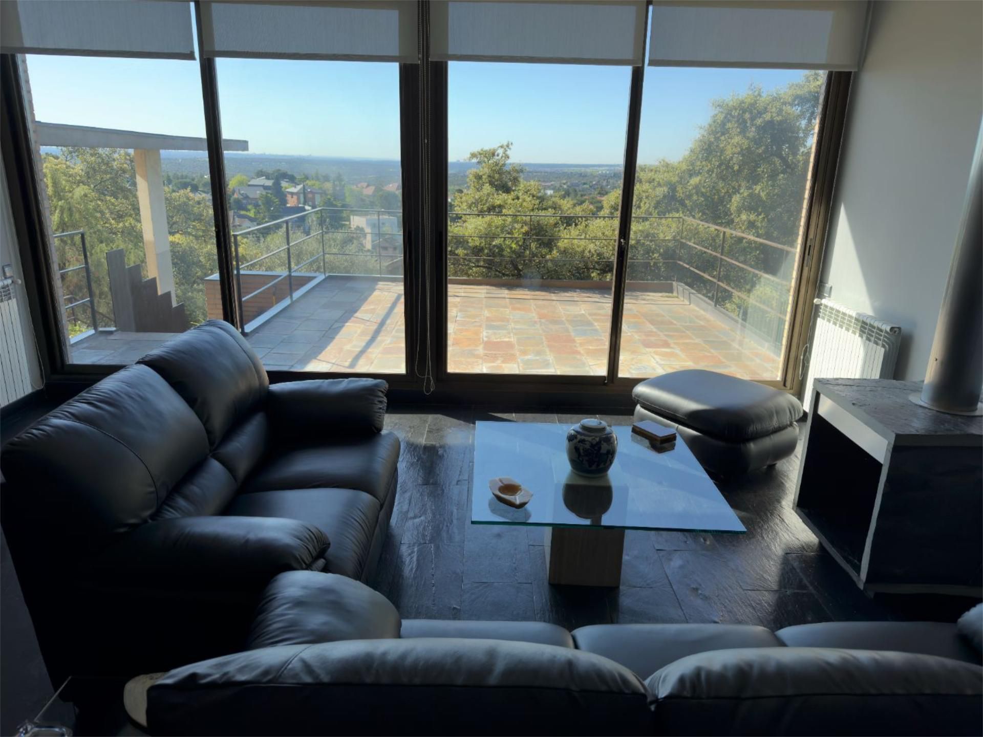 Living room of Flat for sale in Torrelodones  with Heating, Private garden and Terrace