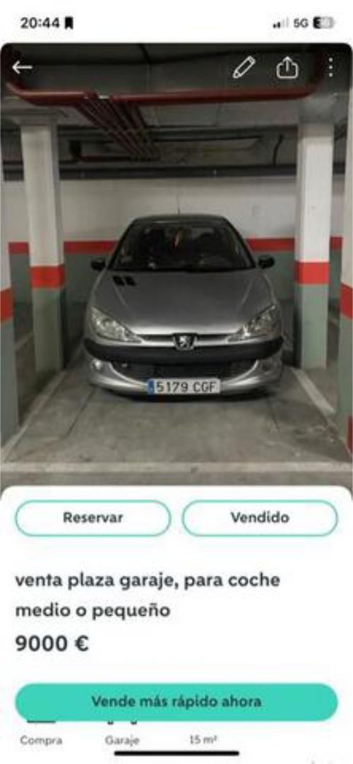 Aparcament de Garatge de lloguer en Algete