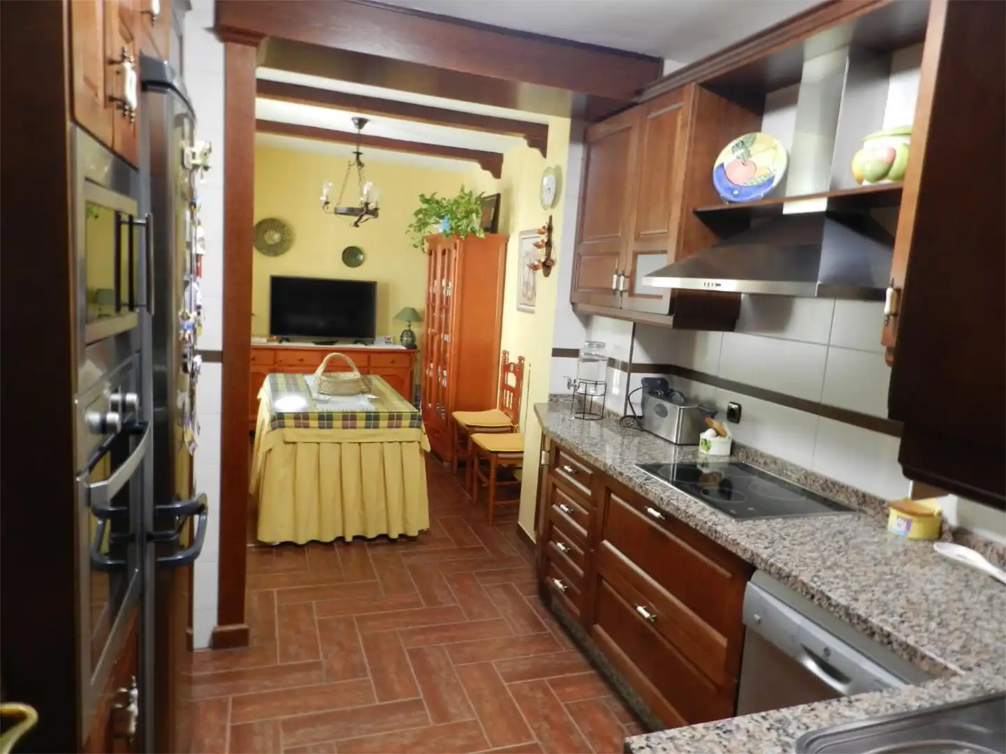 Casa adosada en venta en Calle Madrid, 18, Mancha Real Cocina de Casa adosada en venta en Mancha Real con Aire acondicionado, Terraza y Balcón