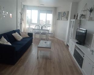 Living room of Flat to rent in La Manga del Mar Menor  with Private garden, Parquet flooring and Swimming Pool