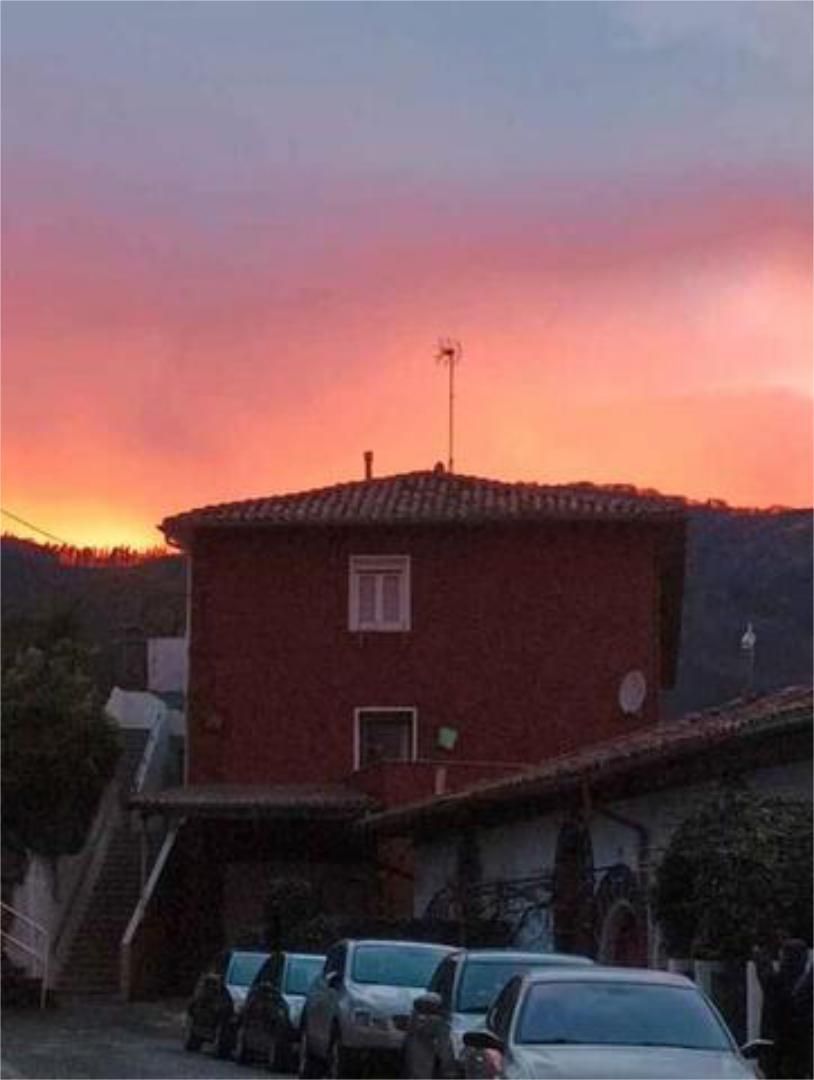 Vista exterior de Pis en venda en Azkoitia amb Calefacció, Jardí privat i Terrassa