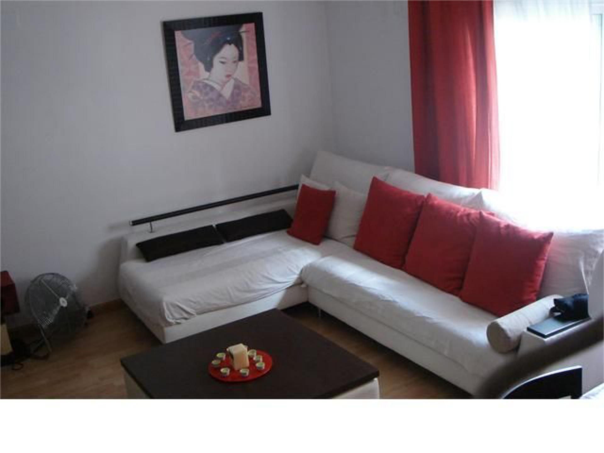 Living room of Flat for sale in Premià de Mar  with Terrace and Balcony