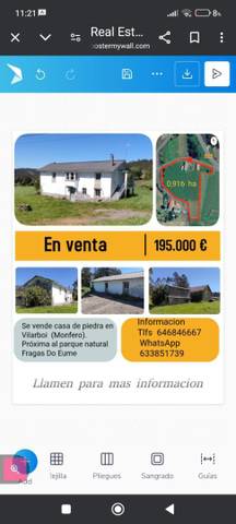 Casa-chalet en Venta en Lugar Vilarboi, 9 en Monfero