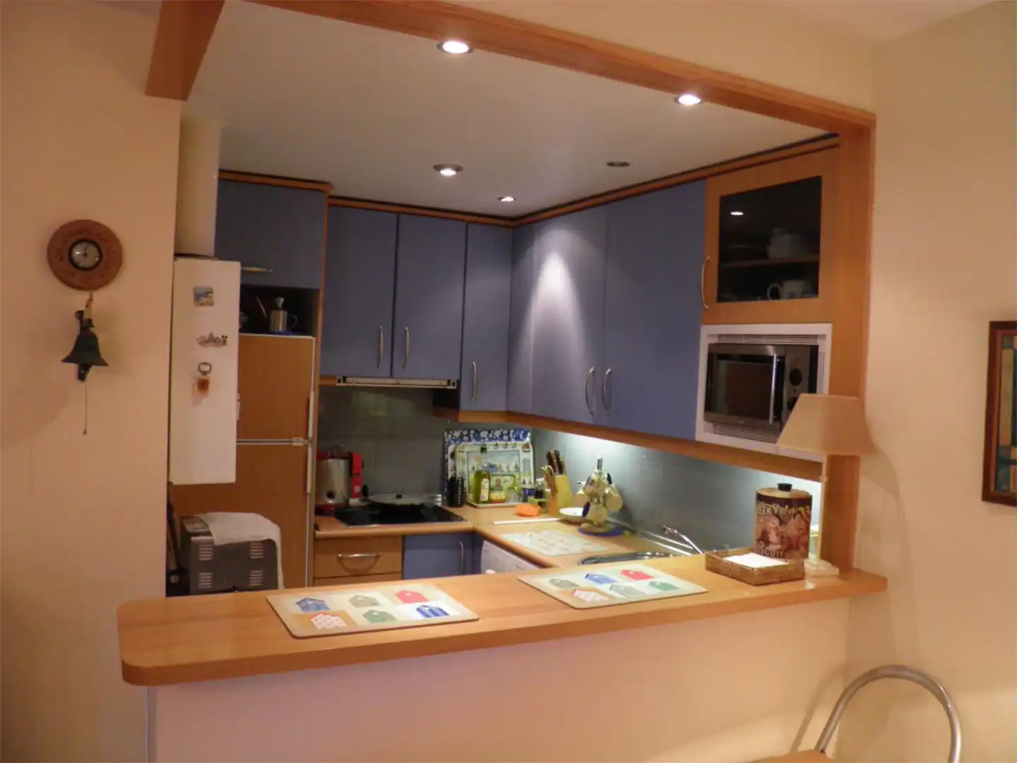 Wohnung zur Miete in Almadraba, 22, Paseo Marítimo - San José - La Laguna Küche von Wohnung zur Miete in Cádiz mit Heizung, Privatgarten und Terrasse
