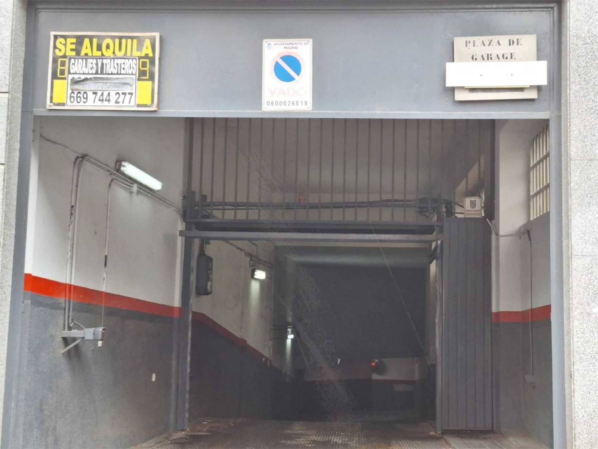 Aparcament de Garatge de lloguer en  Madrid Capital